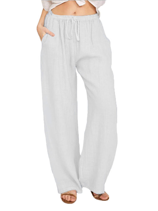Pantalones Sueltos Casuales Talla Grande para Mujer - Image 24