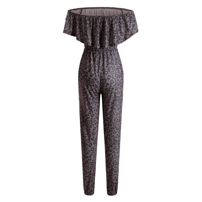 Mono Leopardo con Escote Envolvente y Espalda Abierta para Mujer - Image 8
