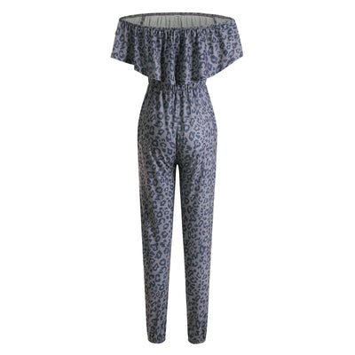 Mono Leopardo con Escote Envolvente y Espalda Abierta para Mujer - Image 13