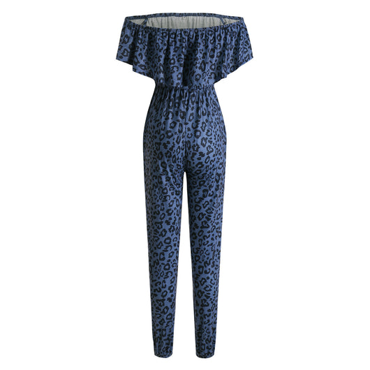 Mono Leopardo con Escote Envolvente y Espalda Abierta para Mujer - Image 18