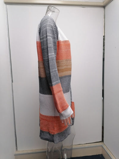 Cardigan Largo para Mujer - Suéter Elegante de Manga Larga - Image 11