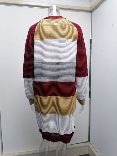 Cardigan Largo para Mujer - Suéter Elegante de Manga Larga - Image 15
