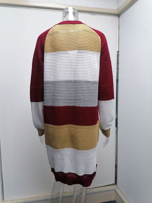 Cardigan Largo para Mujer - Suéter Elegante de Manga Larga - Image 15