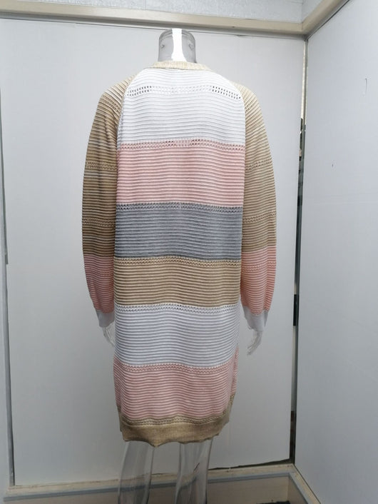 Cardigan Largo para Mujer - Suéter Elegante de Manga Larga - Image 18
