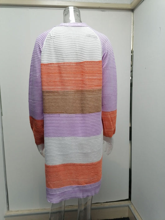 Cardigan Largo para Mujer - Suéter Elegante de Manga Larga - Image 21
