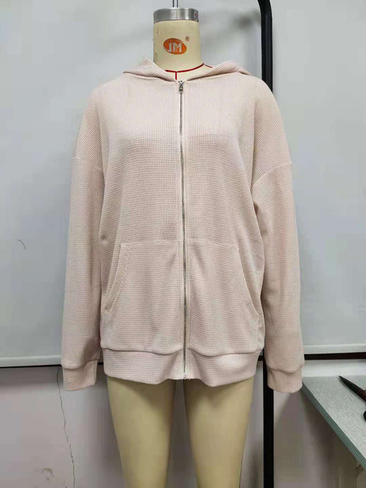 Sudadera con Capucha y Cierre de Cremallera - Cardigan Casual Versátil - Image 60