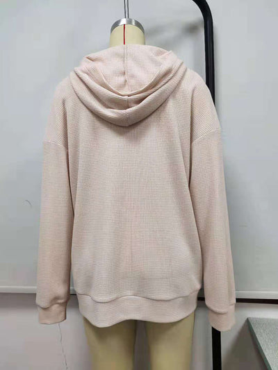 Sudadera con Capucha y Cierre de Cremallera - Cardigan Casual Versátil - Image 62