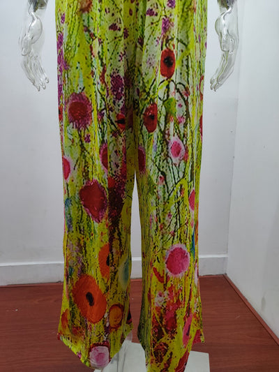 Jumpsuit Estampado de Pierna Ancha para Mujer - Image 12
