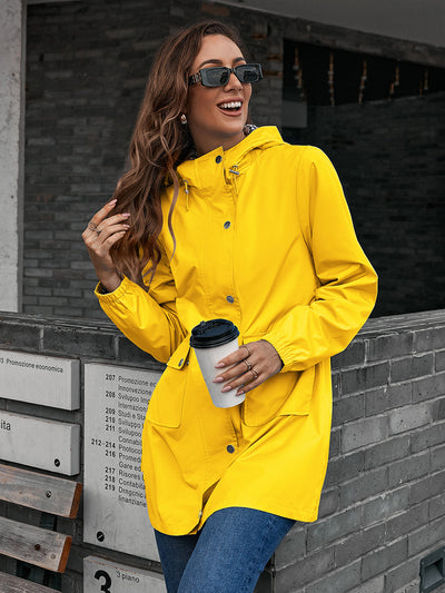 Chaqueta Impermeable Cortavientos Mediana para Mujer - Image 13