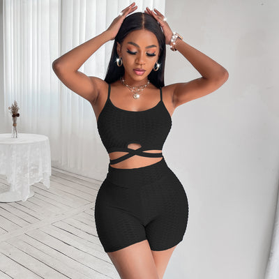 Conjunto Deportivo Ajustado Estilo Europeo para Mujer - Image 11