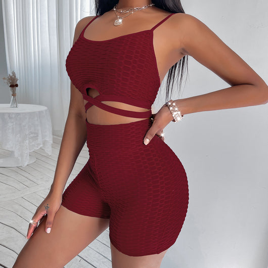 Conjunto Deportivo Ajustado Estilo Europeo para Mujer - Image 12