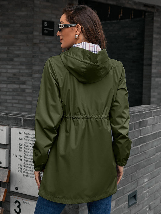 Chaqueta Impermeable Cortavientos Mediana para Mujer - Image 24
