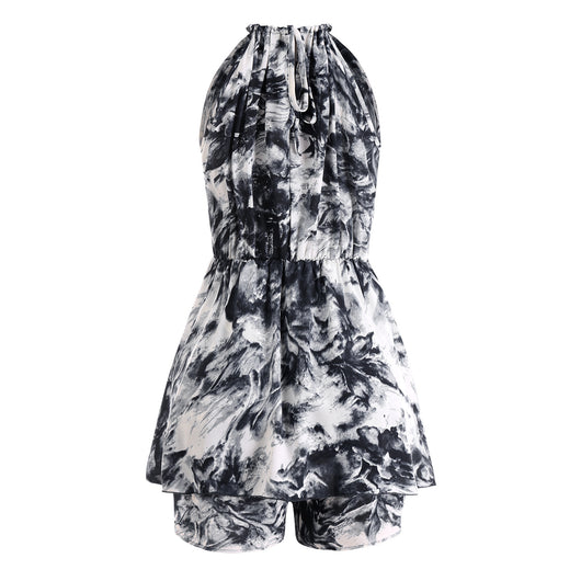 Enterizo Deportivo Tie Dye sin Mangas para Mujer - Image 9