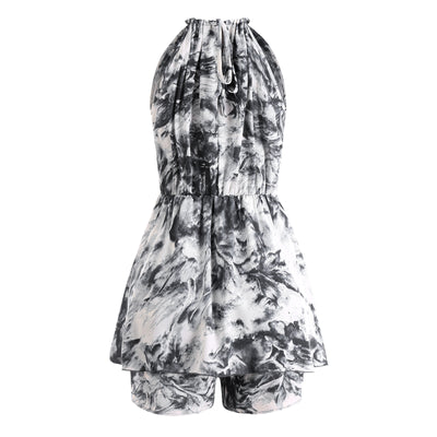 Enterizo Deportivo Tie Dye sin Mangas para Mujer - Image 14
