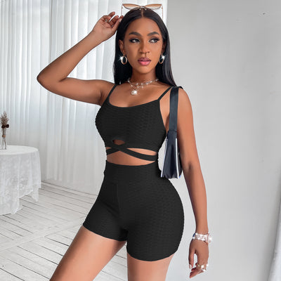 Conjunto Deportivo Ajustado Estilo Europeo para Mujer - Image 20