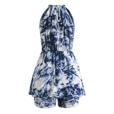 Enterizo Deportivo Tie Dye sin Mangas para Mujer - Image 19