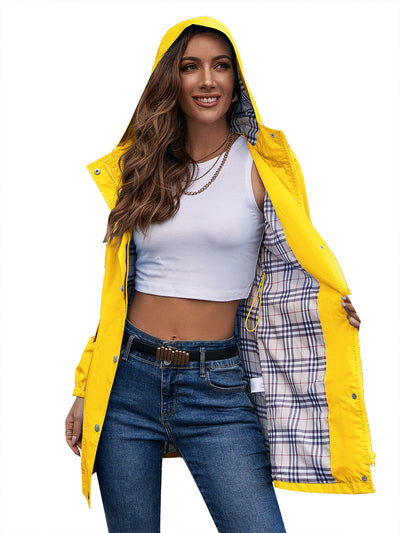 Chaqueta Impermeable Cortavientos Mediana para Mujer - Image 41