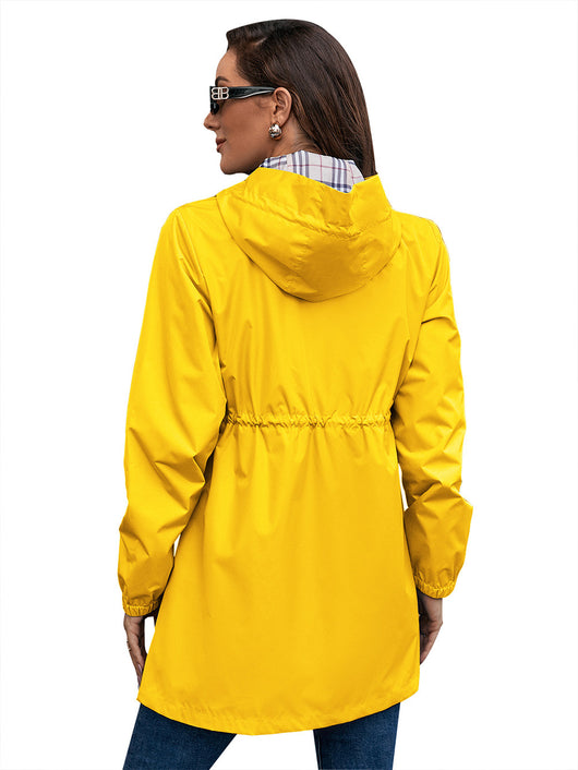 Chaqueta Impermeable Cortavientos Mediana para Mujer - Image 44