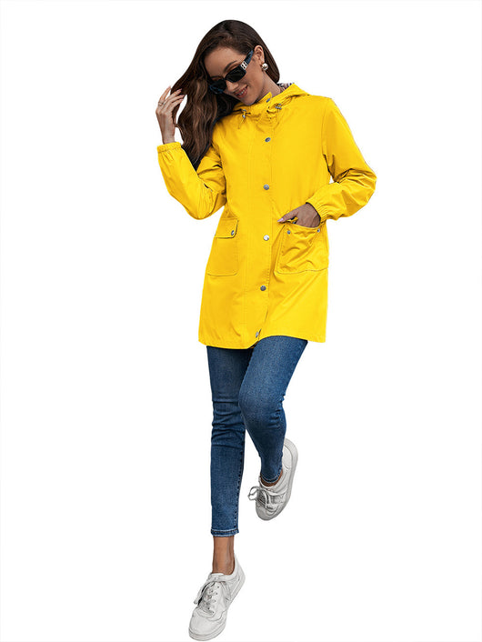 Chaqueta Impermeable Cortavientos Mediana para Mujer - Image 45