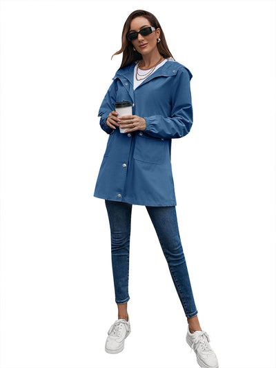 Chaqueta Impermeable Cortavientos Mediana para Mujer - Image 62