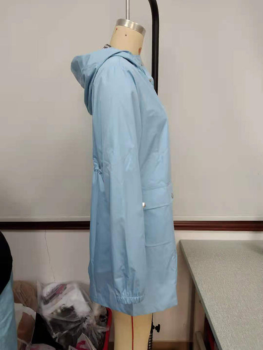Chaqueta Impermeable Cortavientos Mediana para Mujer - Image 72