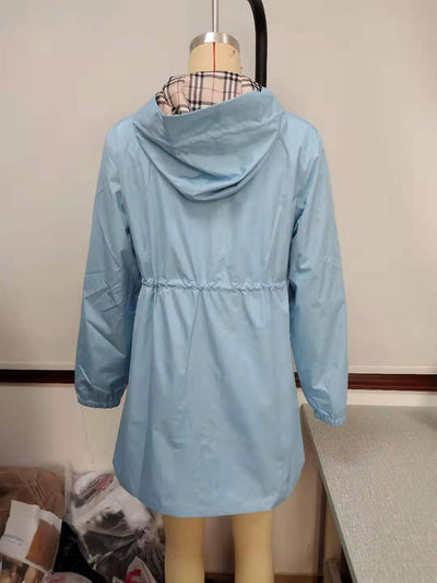 Chaqueta Impermeable Cortavientos Mediana para Mujer - Image 73