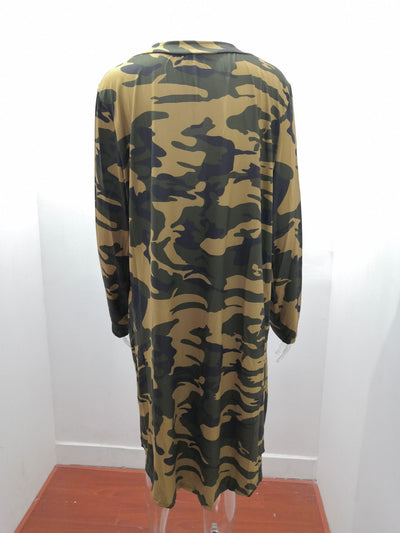 Cardigan Largo Estampado Leopardo y Serpiente para Mujer - Image 12