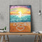 Cuadro Decorativo Paisaje Diamante Pastel