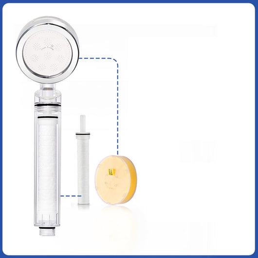 Cabezal de Ducha con Filtro Vitamina C y Desclorador de Agua Suave - Image 24
