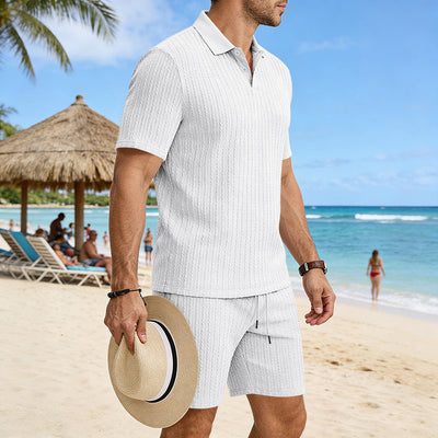 Traje Ejecutivo Jacquard Stretch Verano para Hombre - Image 24