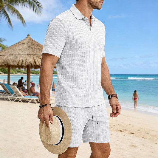 Traje Ejecutivo Jacquard Stretch Verano para Hombre - Image 24