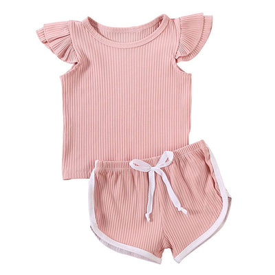 Conjunto Deportivo Dos Piezas: Playera y Shorts con Mangas Voladoras - Image 18