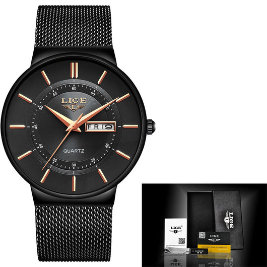 Reloj para hombre con malla metálica - Image 23
