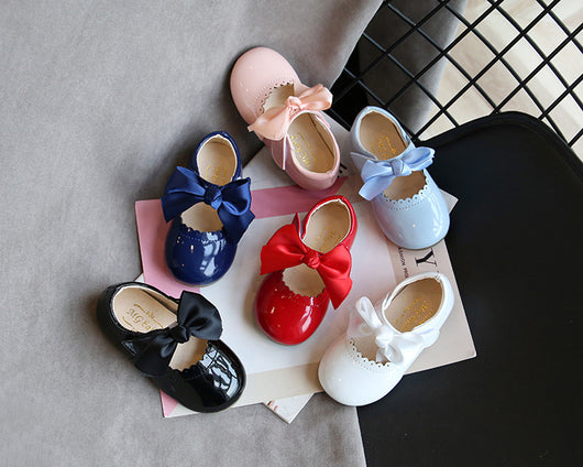 Zapatos Princesa de Cuero para Bebé Niña con Moño Elegante - Image 11