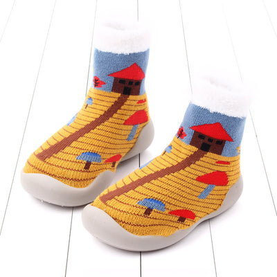Zapatos Navideños para Bebé con Suela Blanda y Protección Antideslizante - Image 9