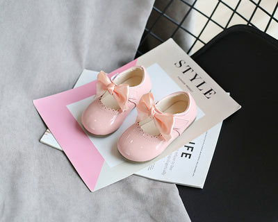 Zapatos Princesa de Cuero para Bebé Niña con Moño Elegante - Image 12