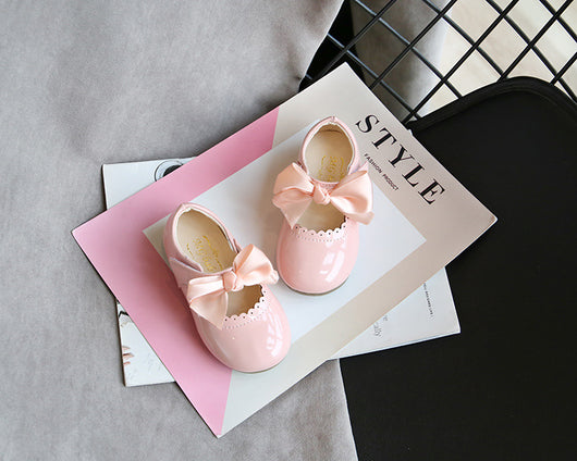 Zapatos Princesa de Cuero para Bebé Niña con Moño Elegante - Image 14