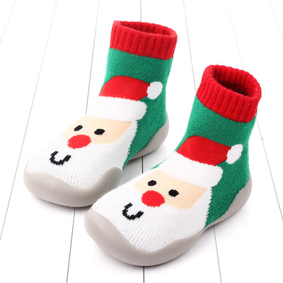 Zapatos Navideños para Bebé con Suela Blanda y Protección Antideslizante - Image 12
