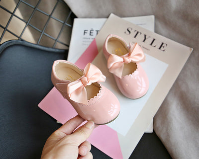 Zapatos Princesa de Cuero para Bebé Niña con Moño Elegante - Image 15