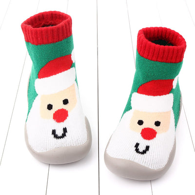 Zapatos Navideños para Bebé con Suela Blanda y Protección Antideslizante - Image 13