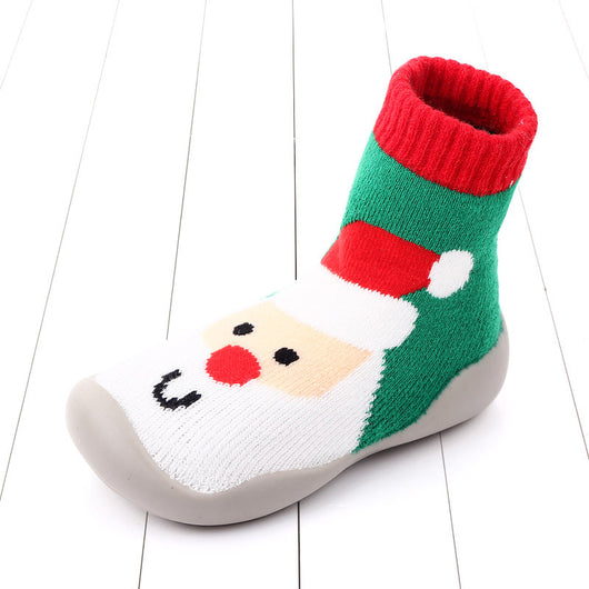 Zapatos Navideños para Bebé con Suela Blanda y Protección Antideslizante - Image 14