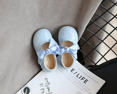 Zapatos Princesa de Cuero para Bebé Niña con Moño Elegante - Image 18
