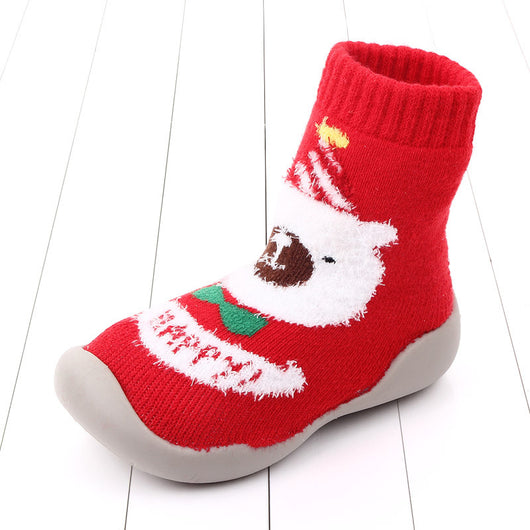Zapatos Navideños para Bebé con Suela Blanda y Protección Antideslizante - Image 16
