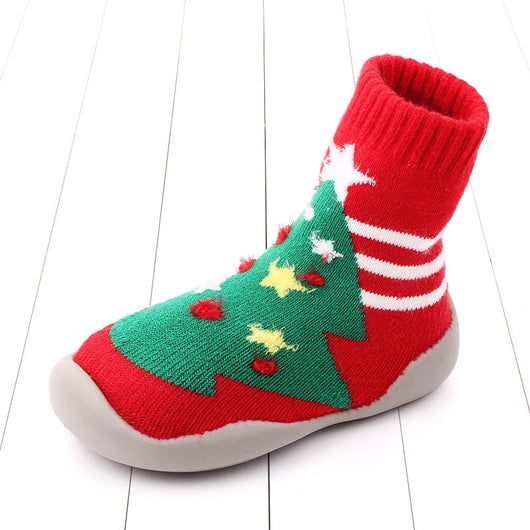 Zapatos Navideños para Bebé con Suela Blanda y Protección Antideslizante - Image 19