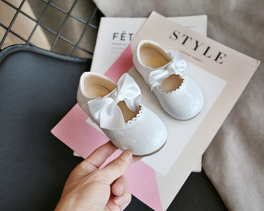 Zapatos Princesa de Cuero para Bebé Niña con Moño Elegante - Image 24