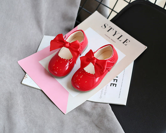 Zapatos Princesa de Cuero para Bebé Niña con Moño Elegante - Image 25