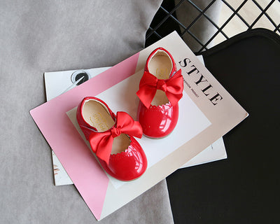 Zapatos Princesa de Cuero para Bebé Niña con Moño Elegante - Image 27