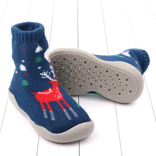 Zapatos Navideños para Bebé con Suela Blanda y Protección Antideslizante - Image 22
