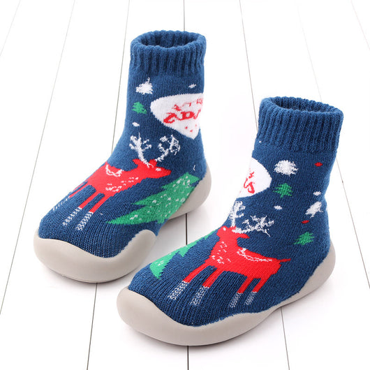 Zapatos Navideños para Bebé con Suela Blanda y Protección Antideslizante - Image 23
