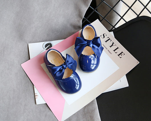 Zapatos Princesa de Cuero para Bebé Niña con Moño Elegante - Image 31